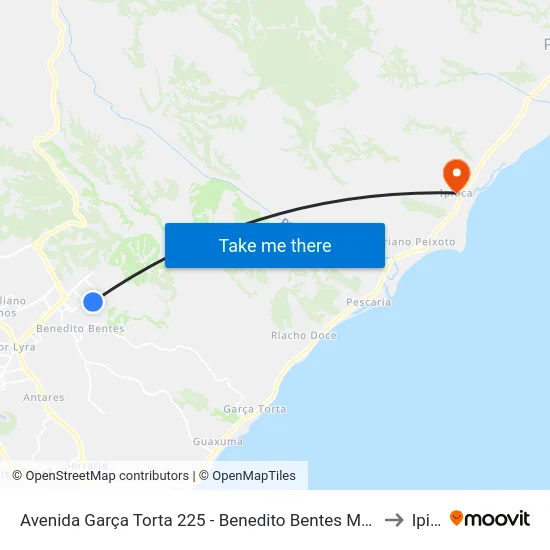 Avenida Garça Torta 225 - Benedito Bentes Maceió - Al 57084-615 Brasil to Ipioca map