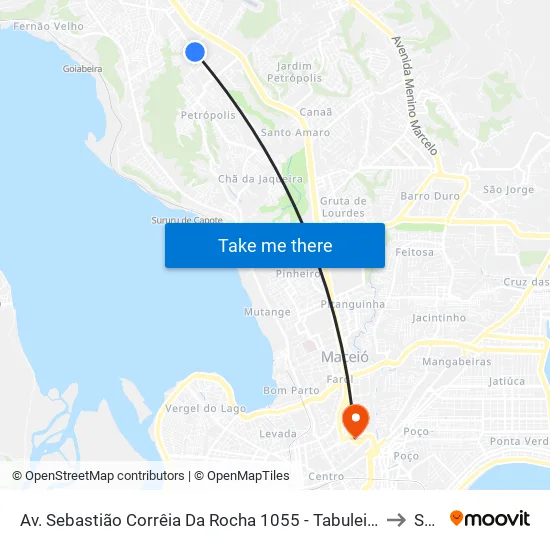 Av. Sebastião Corrêia Da Rocha 1055 - Tabuleiro Do Martins Maceió - Al Brasil to Seune map