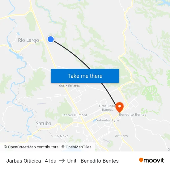 Jarbas Oiticica | 4 Ida to Unit - Benedito Bentes map