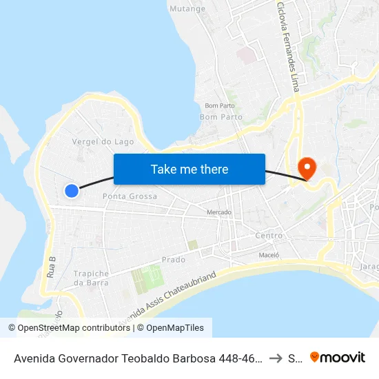 Avenida Governador Teobaldo Barbosa 448-462 - Vergel Do Lago Maceió - Al 57015-850 Brasil to Seune map