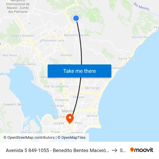 Avenida 5 849-1055 - Benedito Bentes Maceió - Al República Federativa Do Brasil to Seune map
