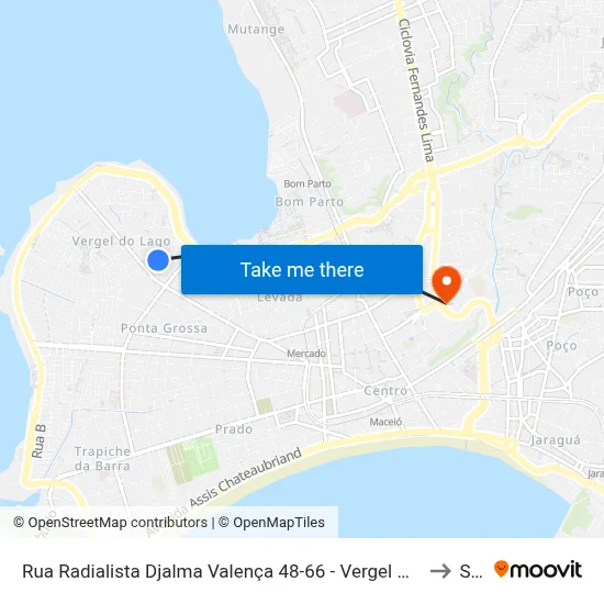 Rua Radialista Djalma Valença 48-66 - Vergel Do Lago Maceió - Al República Federativa Do Brasil to Seune map
