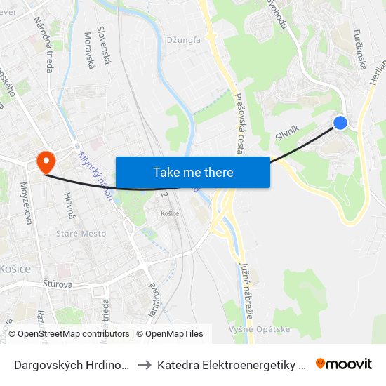 Dargovských Hrdinov, Miú to Katedra Elektroenergetiky – Tuke map