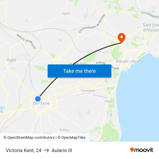 Victoria Kent, 24 to Aulario III map