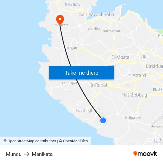 Mundu to Manikata map