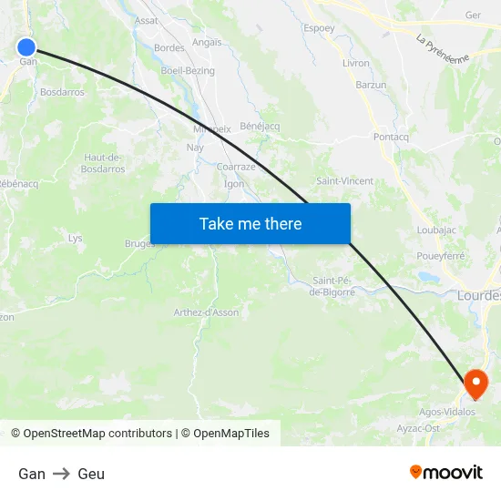 Gan to Geu map