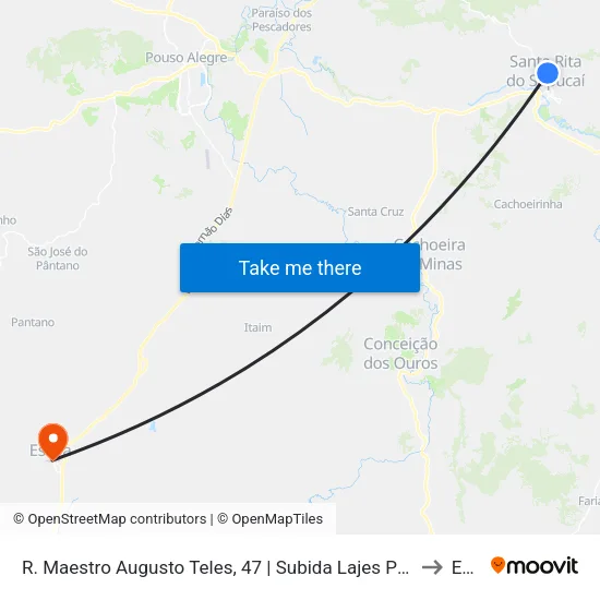 R. Maestro Augusto Teles, 47 | Subida Lajes Pré-Moldadas - Sentido Recanto to Estiva map