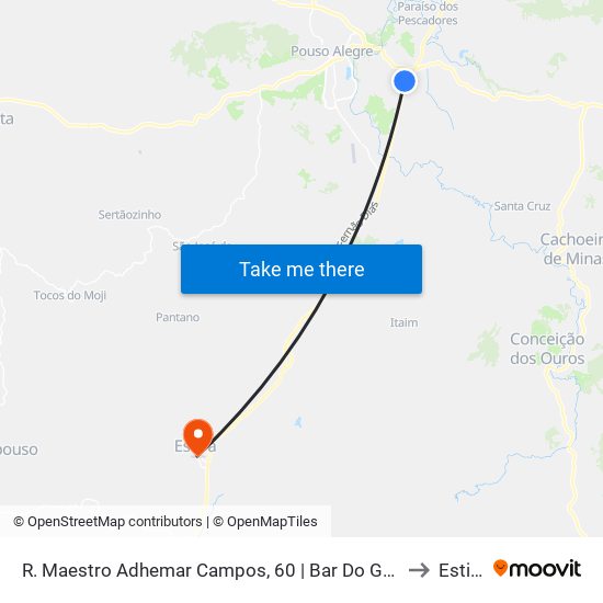 R. Maestro Adhemar Campos, 60 | Bar Do Genésio to Estiva map