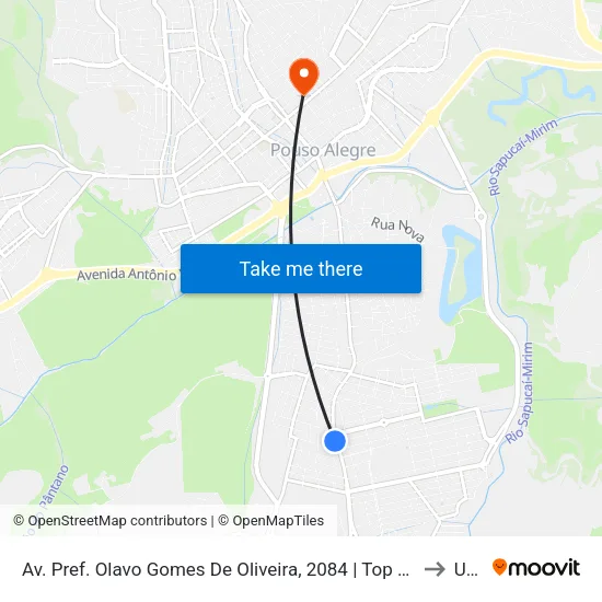 Av. Pref. Olavo Gomes De Oliveira, 2084 | Top Pneus to Una map