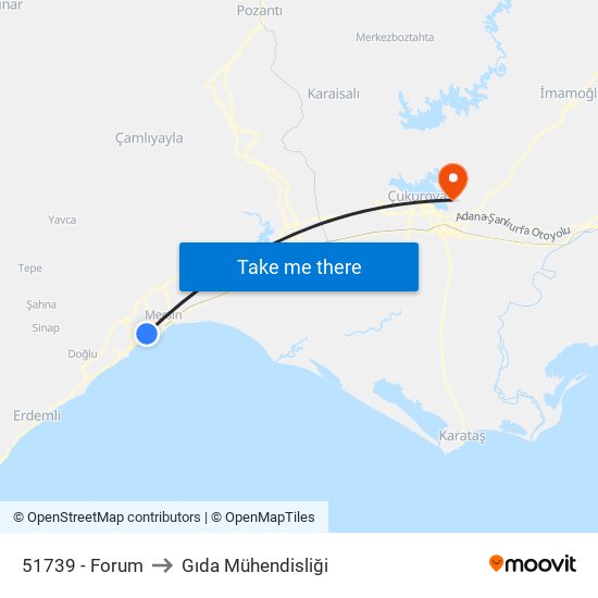 51739 - Forum to Gıda Mühendisliği map