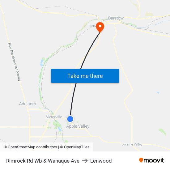 Rimrock Rd Wb & Wanaque Ave to Lenwood map