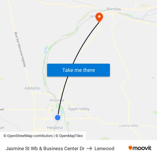 Jasmine St Wb & Business Center Dr to Lenwood map