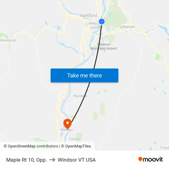 Maple Rt 10, Opp. to Windsor VT USA map