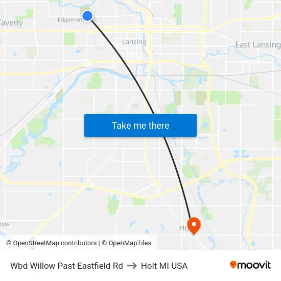 Wbd Willow Past Eastfield Rd to Holt MI USA map