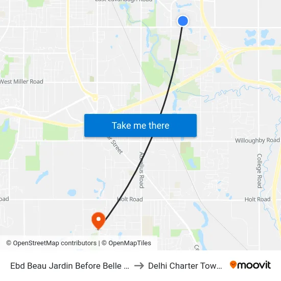 Ebd Beau Jardin Before Belle Chase to Delhi Charter Township map