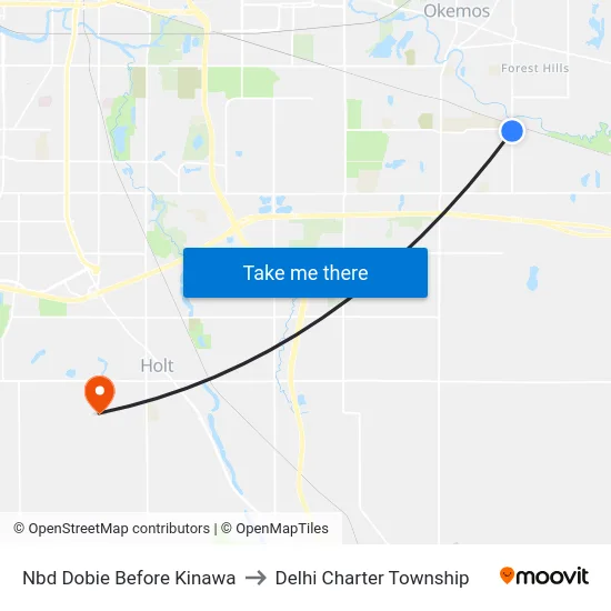 Nbd Dobie Before Kinawa to Delhi Charter Township map