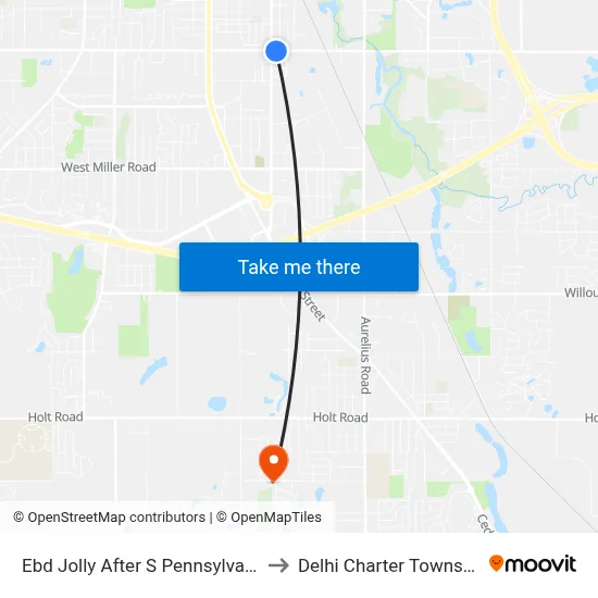 Ebd Jolly After S Pennsylvania to Delhi Charter Township map