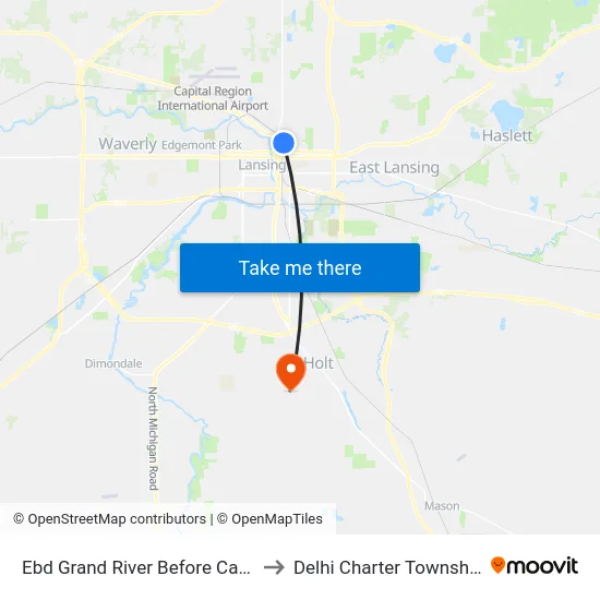Ebd Grand River Before Case to Delhi Charter Township map