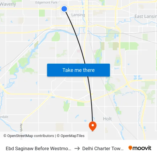 Ebd Saginaw Before Westmoreland to Delhi Charter Township map