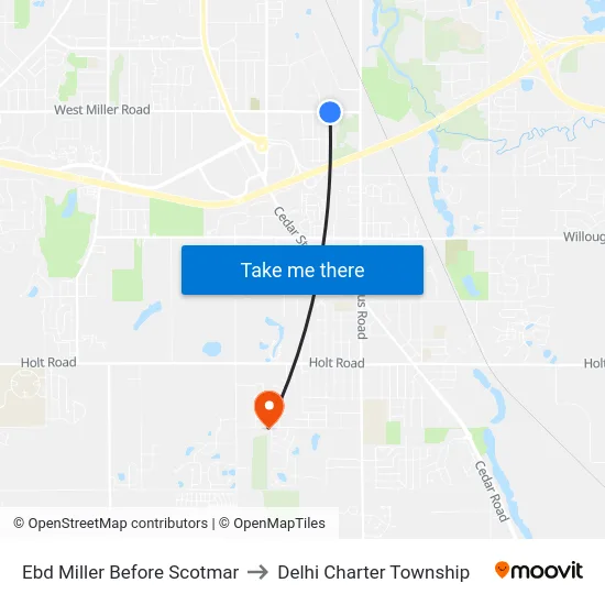Ebd Miller Before Scotmar to Delhi Charter Township map