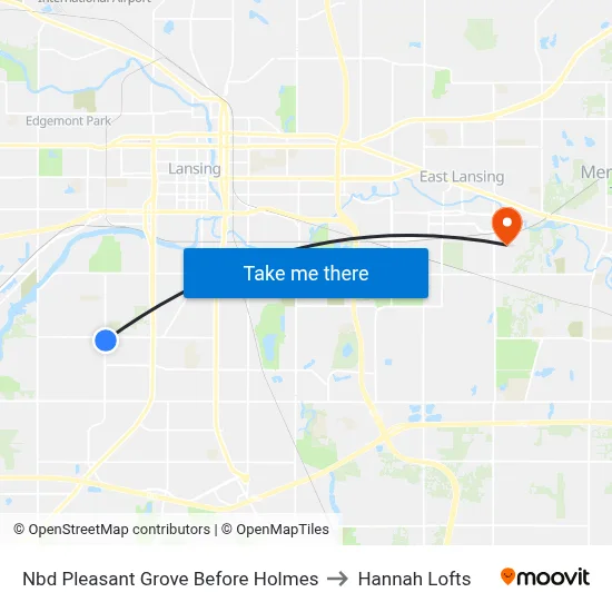 Nbd Pleasant Grove Before Holmes to Hannah Lofts map