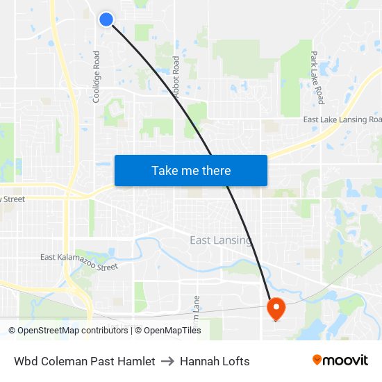 Wbd Coleman Past Hamlet to Hannah Lofts map