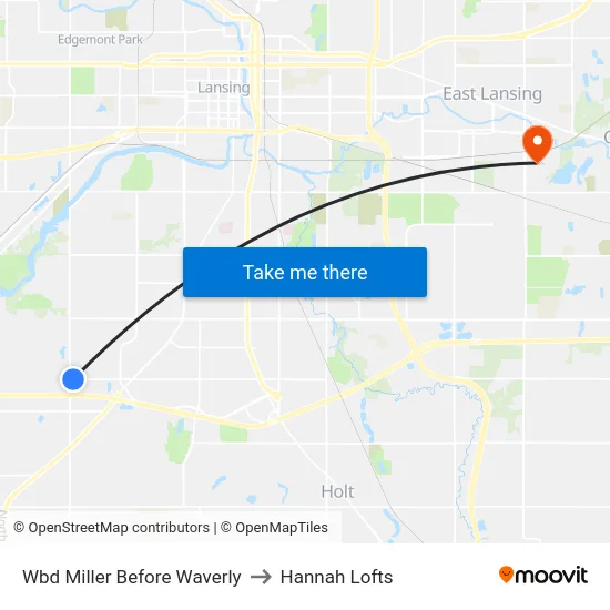 Wbd Miller Before Waverly to Hannah Lofts map
