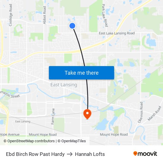 Ebd Birch Row Past Hardy to Hannah Lofts map