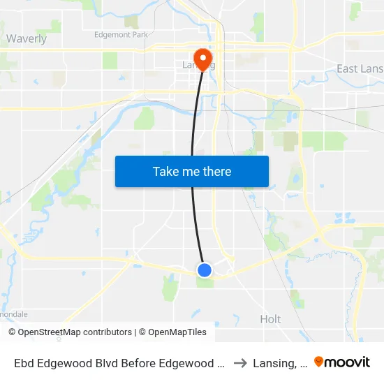 Ebd Edgewood Blvd Before Edgewood Circle to Lansing, MI map