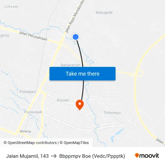 Jalan Mujamil, 143 to Bbppmpv Boe (Vedc/Pppptk) map