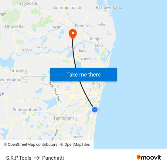 S.R.P.Tools to Panchetti map