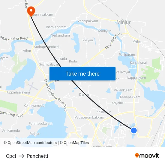 Cpcl to Panchetti map