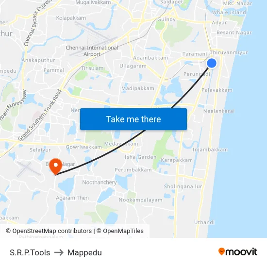 S.R.P.Tools to Mappedu map