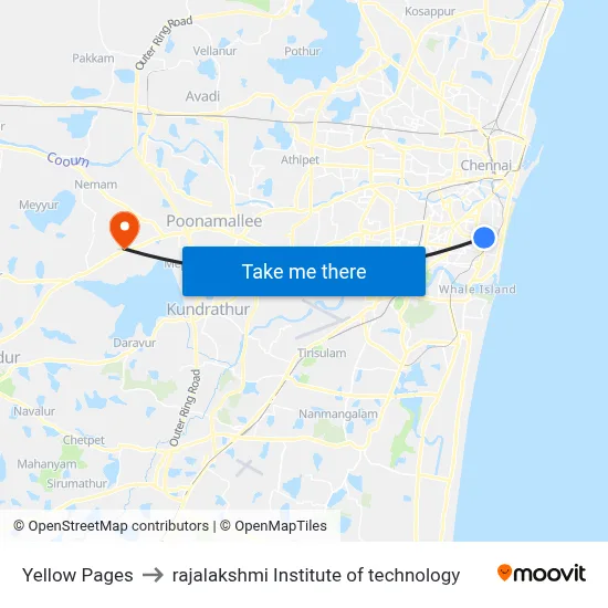Yellow Pages to rajalakshmi Institute of technology map