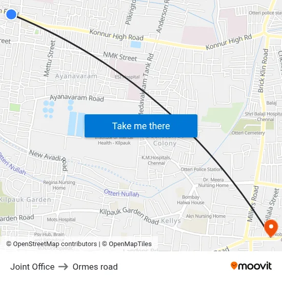 Joint Office to Ormes road map