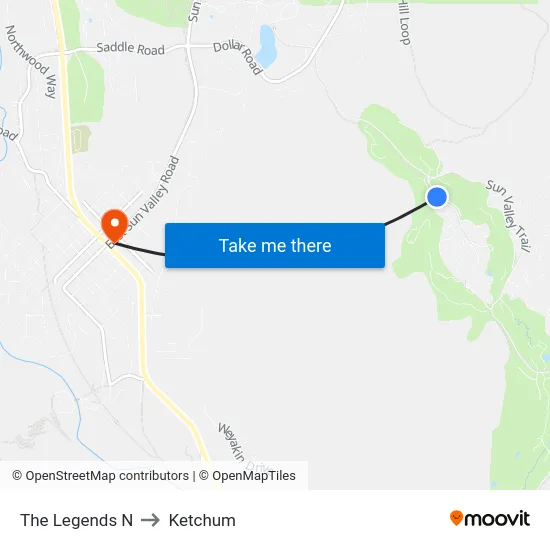 The Legends N to Ketchum map