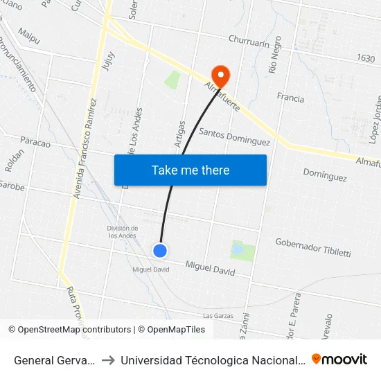 General Gervasio Artigas, 1900 to Universidad Técnologica Nacional Facultad Regional Paraná (Utn Frp) map
