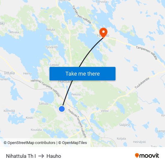 Nihattula Th I to Hauho map