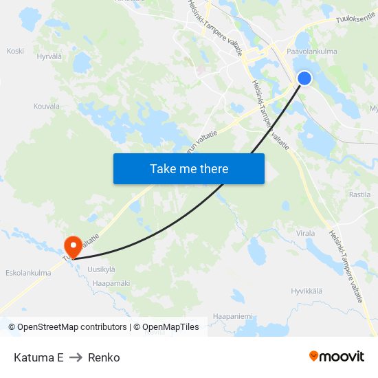 Katuma E to Renko map