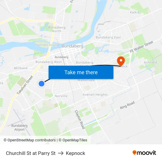 Churchill St at Parry St to Kepnock map