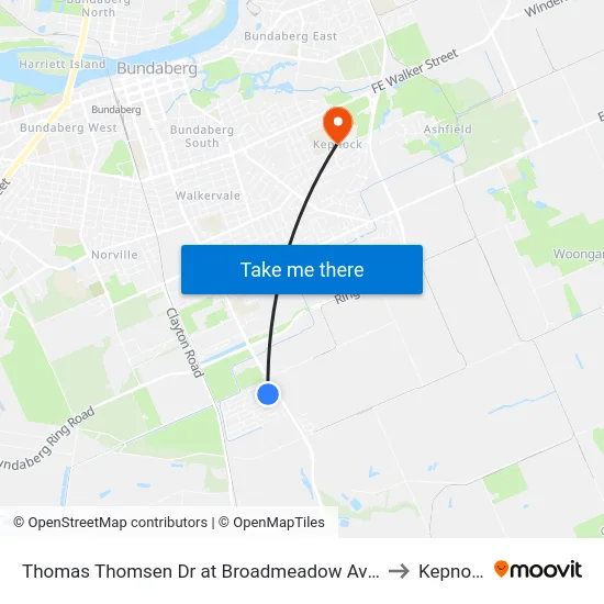 Thomas Thomsen Dr at Broadmeadow Avenue to Kepnock map
