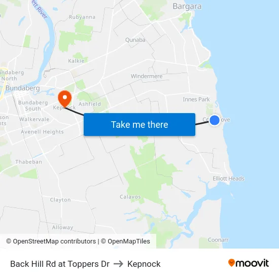 Back Hill Rd at Toppers Dr to Kepnock map