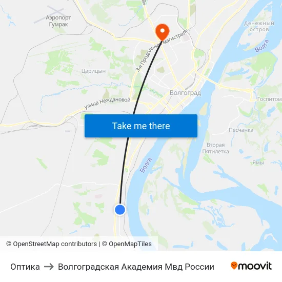Оптика to Волгоградская Академия Мвд России map