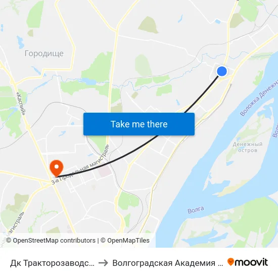 Дк Тракторозаводского Р-На to Волгоградская Академия Мвд России map