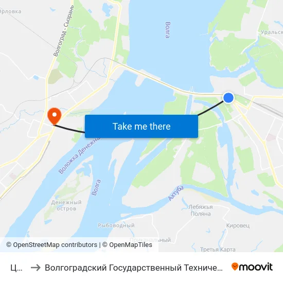 Црмз to Волгоградский Государственный Технический Университет map