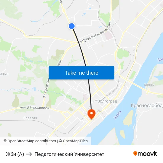 Жби (А) to Педагогический Университет map