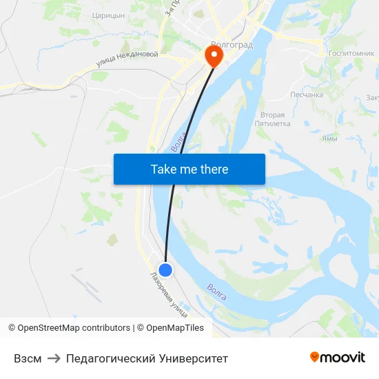 Взсм to Педагогический Университет map