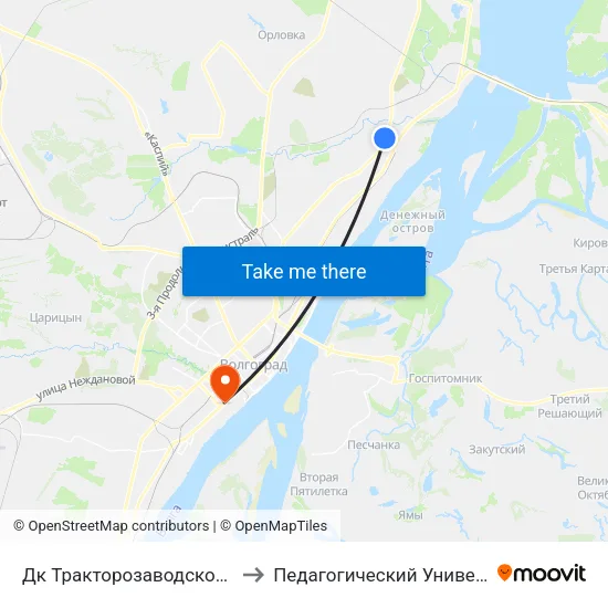 Дк Тракторозаводского Р-На to Педагогический Университет map