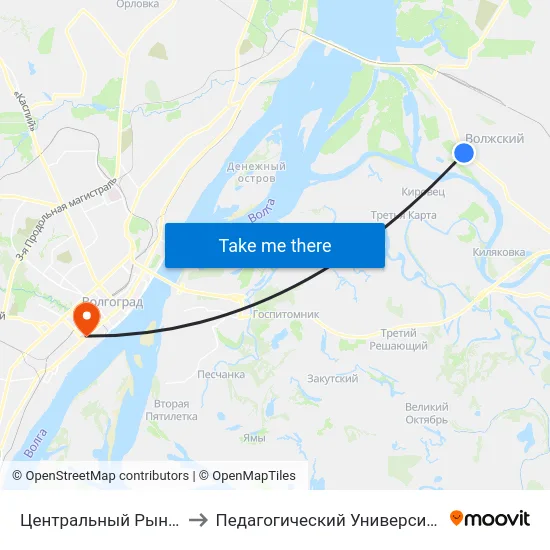 Центральный Рынок to Педагогический Университет map