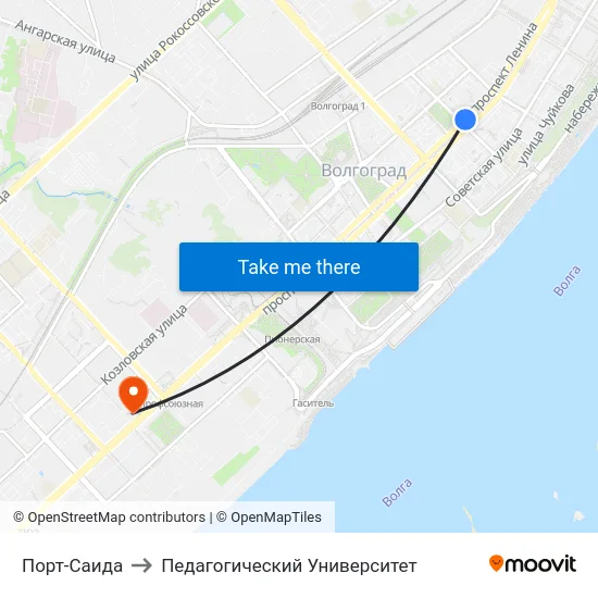 Порт-Саида to Педагогический Университет map